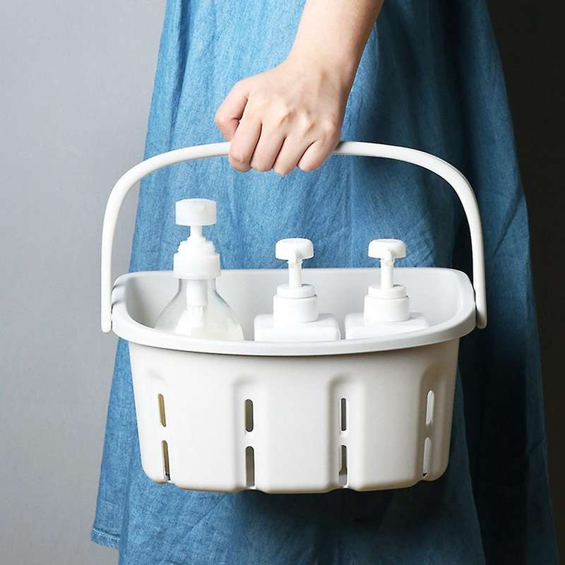 Creative Hanging Portable Storage Household Hanging Basket Gray