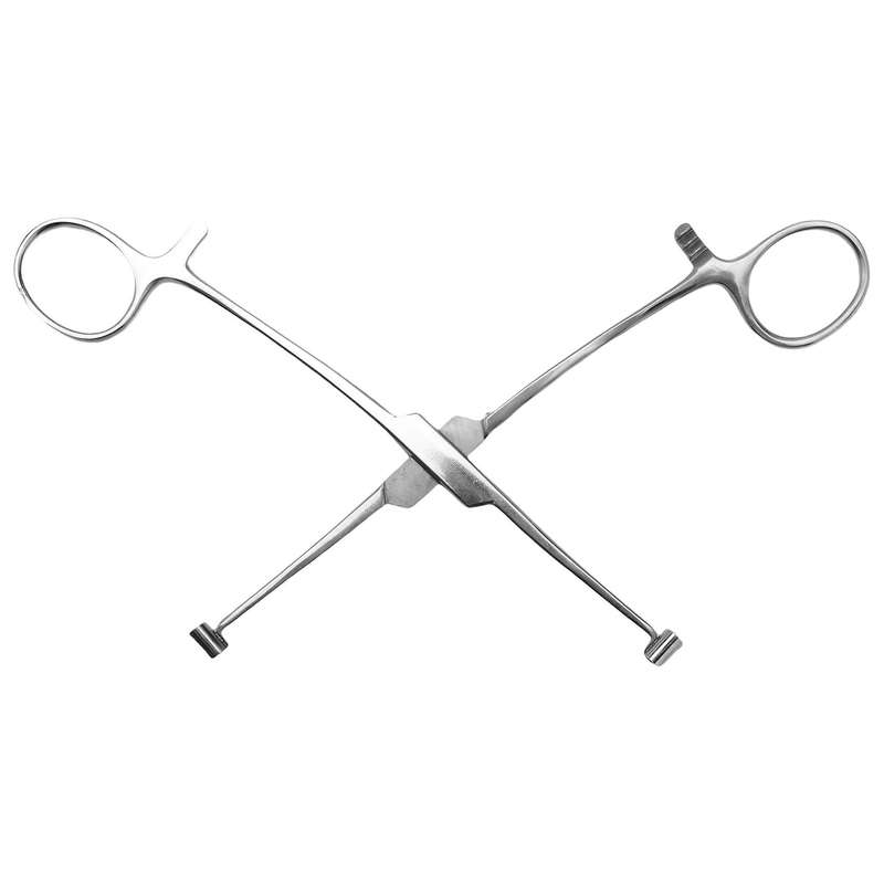Septum Forcep Stainless Steel Needle Clamp, for Eyebrow Pierced