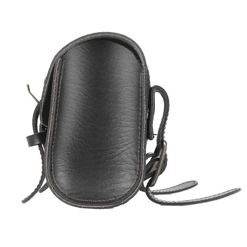 B-soul Vintage Bicycle Handlebar Bag Pu Leather Cycling Bag Black