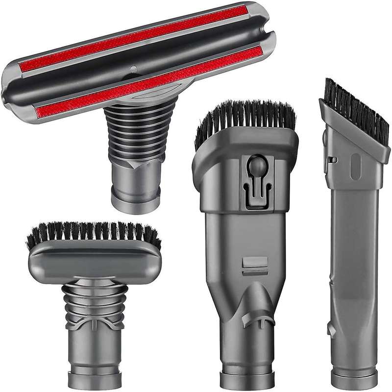 4 Pack Replacement Attachments Tools Kit for Dyson V6 Dc35 Dc44 Dc58