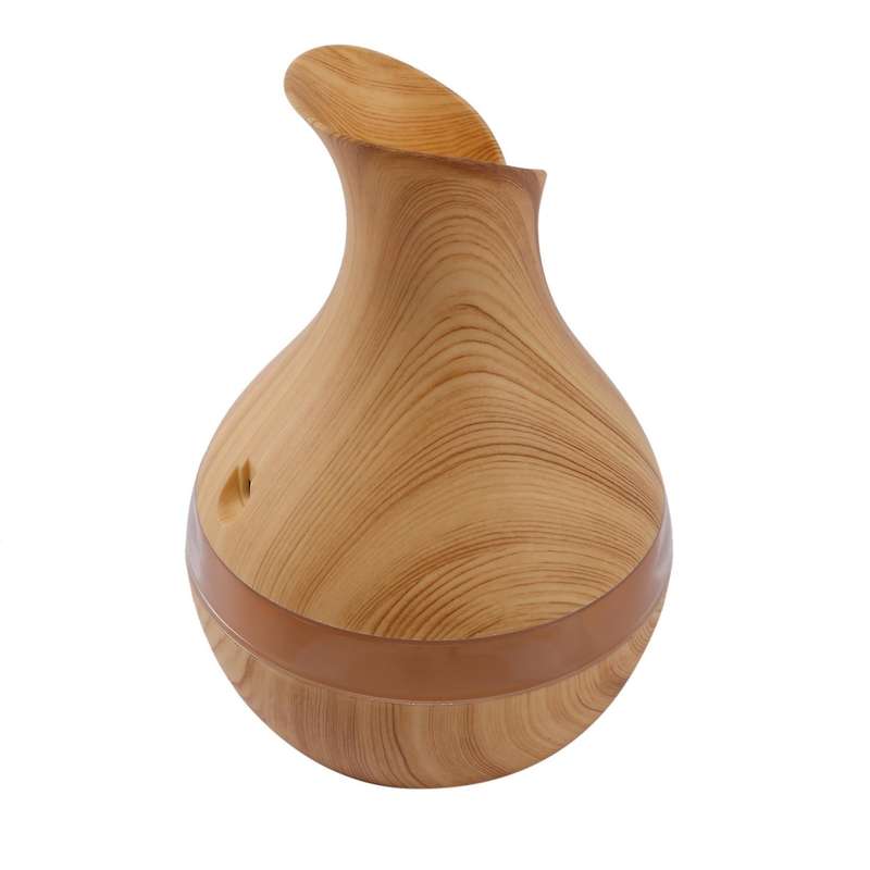 300ml Ultrasonic Humidifier Aroma Essential Oil Diffuser Light Color