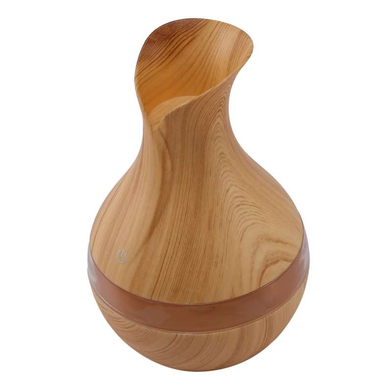 300ml Ultrasonic Humidifier Aroma Essential Oil Diffuser Light Color