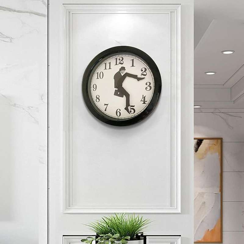 Creative Wall Clock Sweep Seconds Silent Ministry Of Clock White
