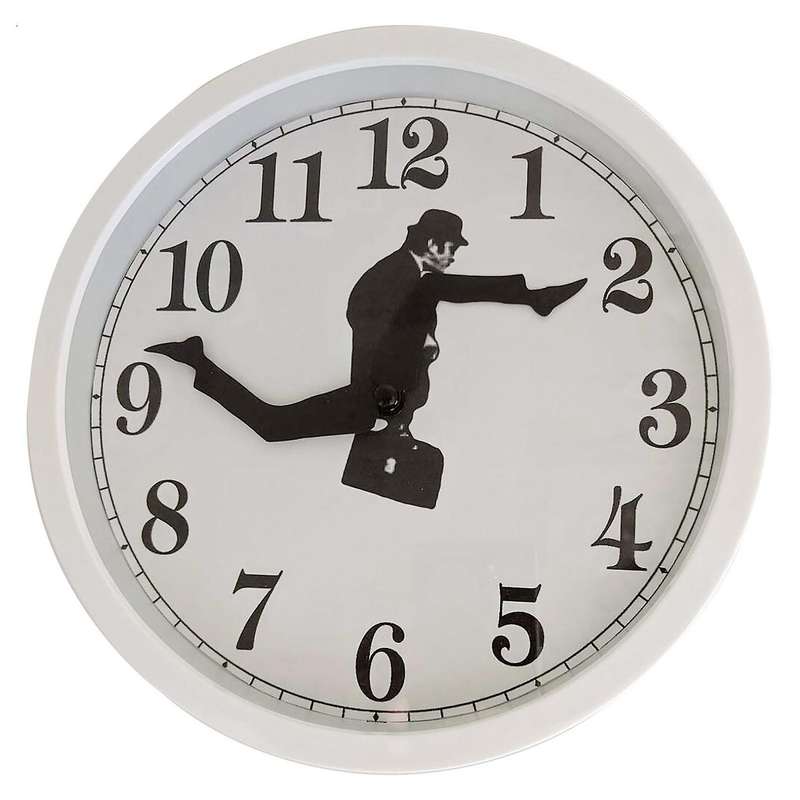 Creative Wall Clock Sweep Seconds Silent Ministry Of Clock White