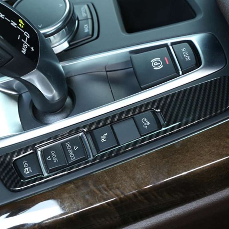 Car Center Console Mode Button Frame Cover Trim Car Accessories