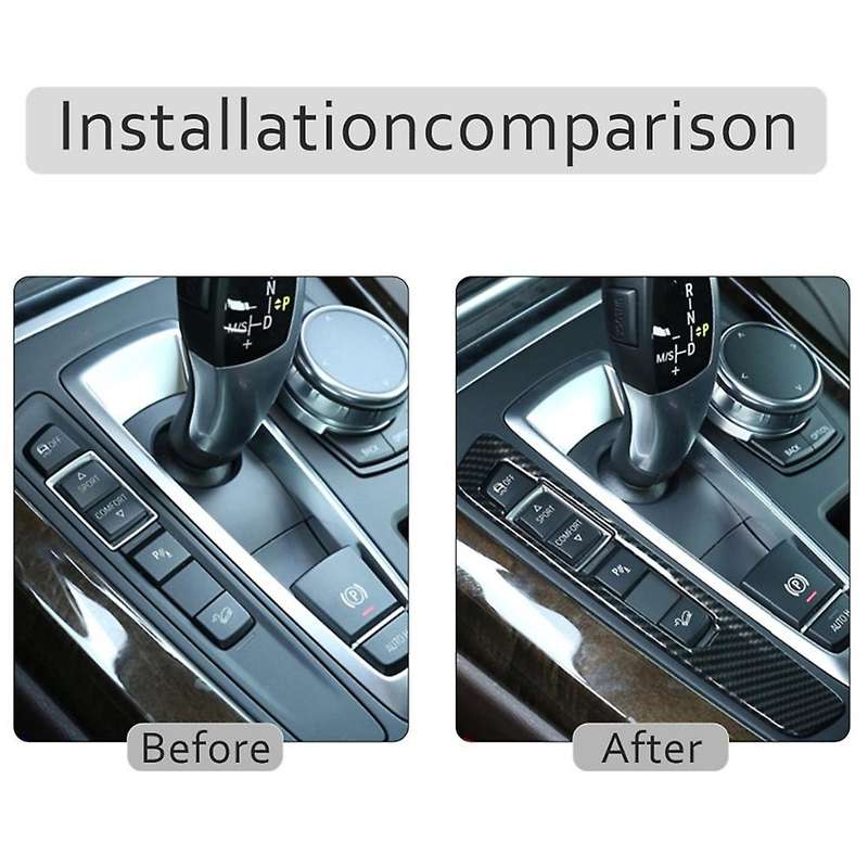 Car Center Console Mode Button Frame Cover Trim Car Accessories