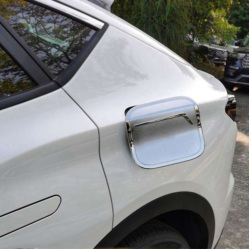 For Ford Evos 2022 Chrome Abs Car Exterior Fuel Tank Cap Cover Trim