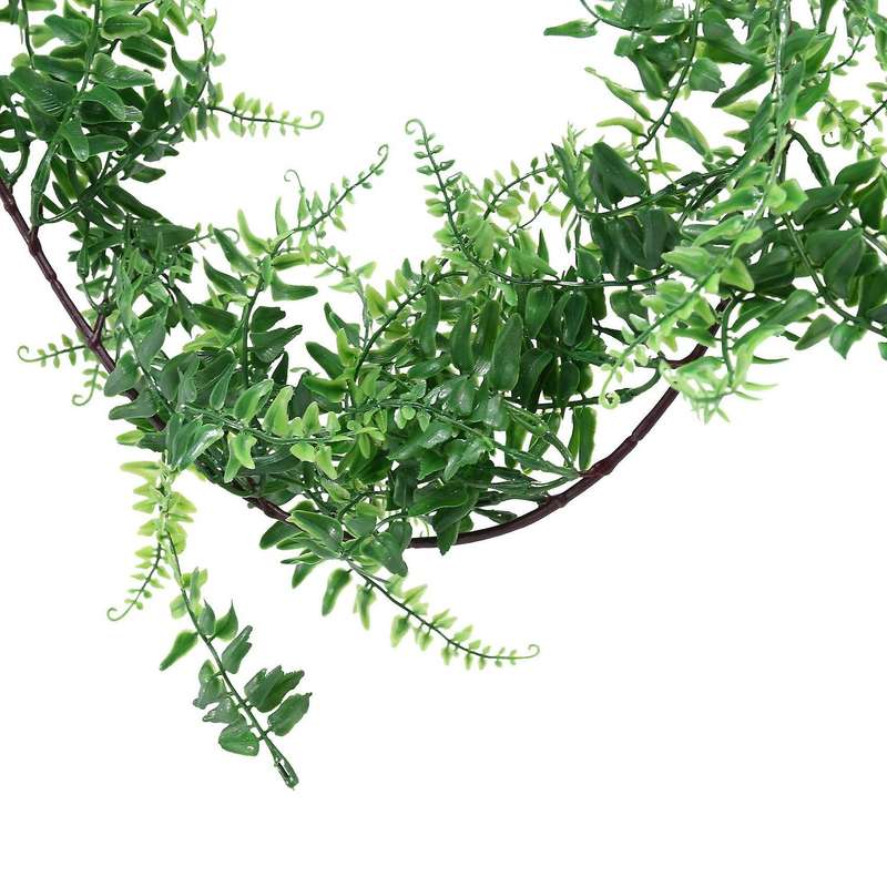 6.2 Ft Artificial Plants Vines Boston Ferns Persian Greenery Rattan