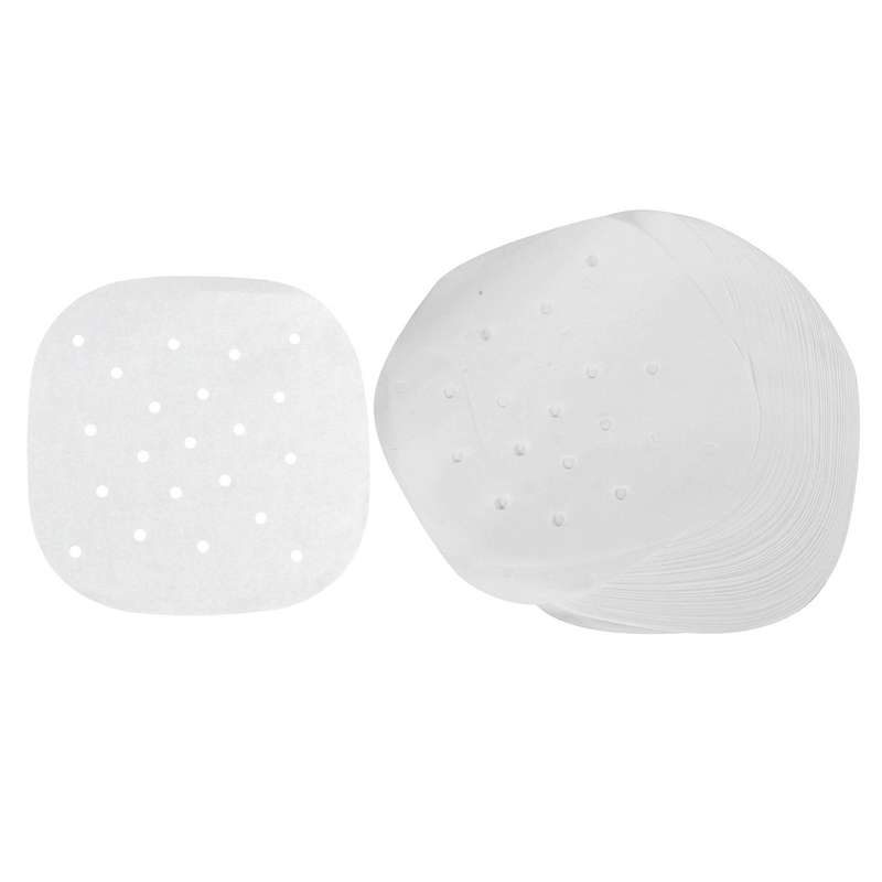 200 Sheets Of 8 Inches Air Fryer Liner Parchment Oven Steaming Paper