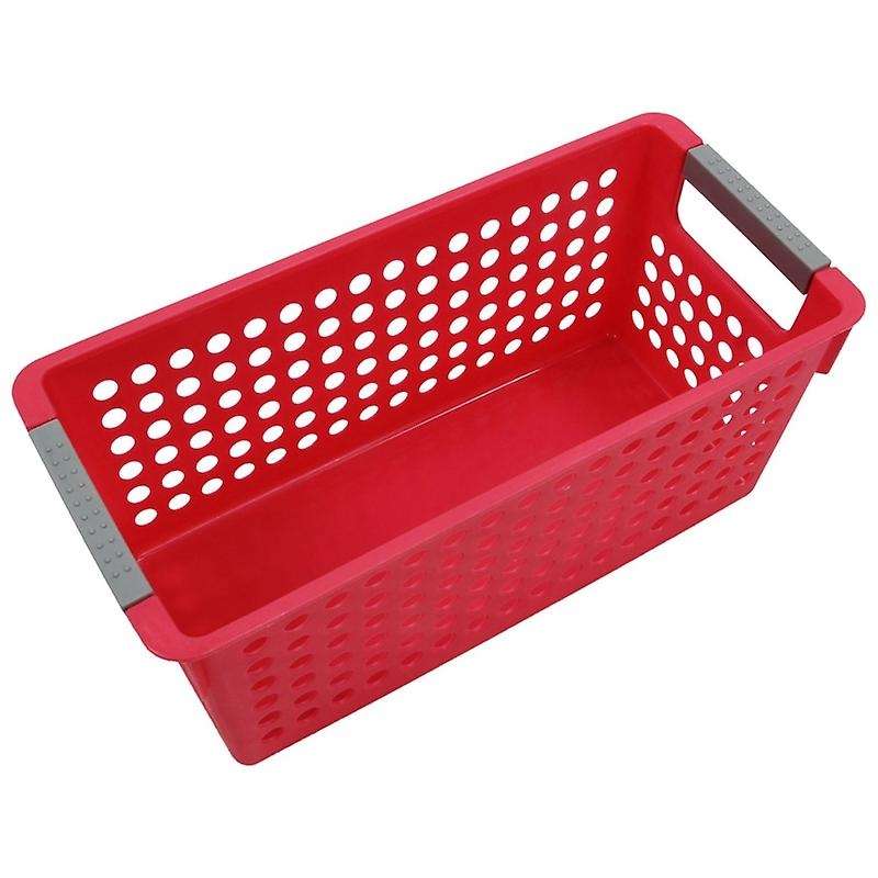 Stackable Plastic Storage Baskets(blue)s:29 X 16 X 2 Cm