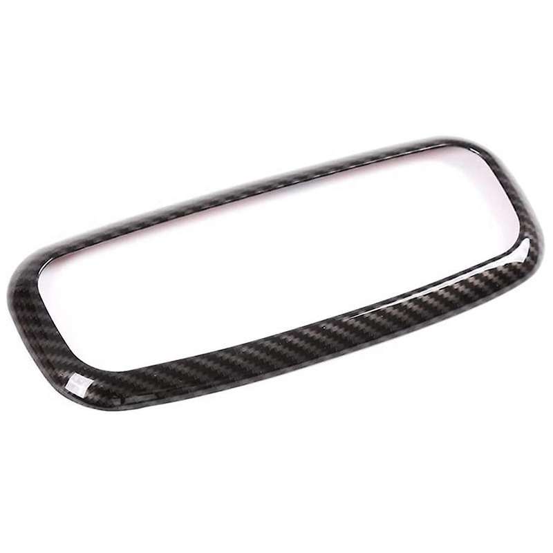 For Ford Ranger 2015+ Carbon Fiber Car Rear Reading Light Lamp Cover