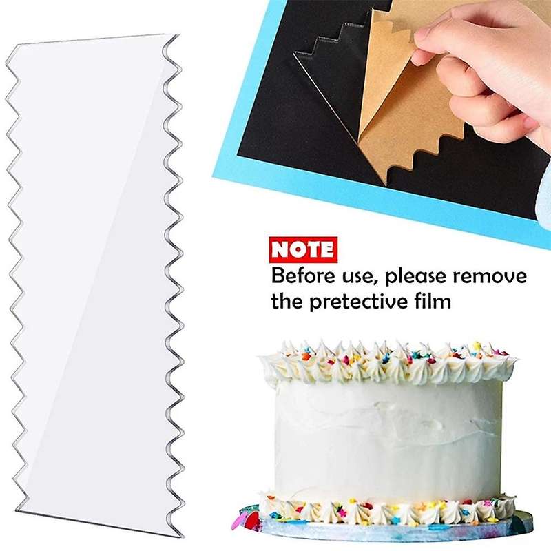 Acrylic Cake with More Transparent Edges Transparent Cake Decoration