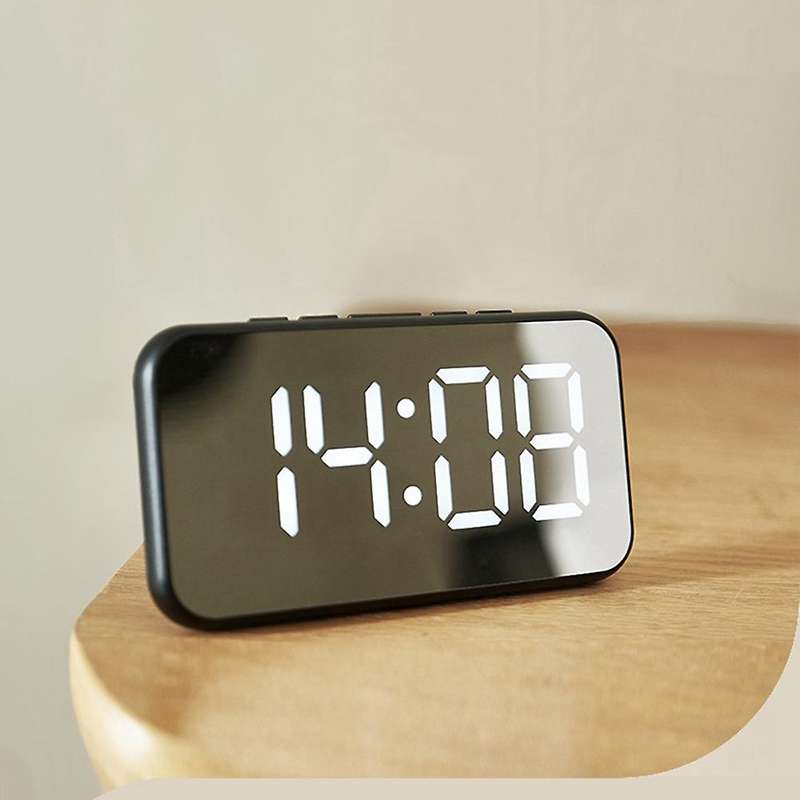 Digital Alarm Led Clock,alarm Clock Display Mirror Memory Function 3