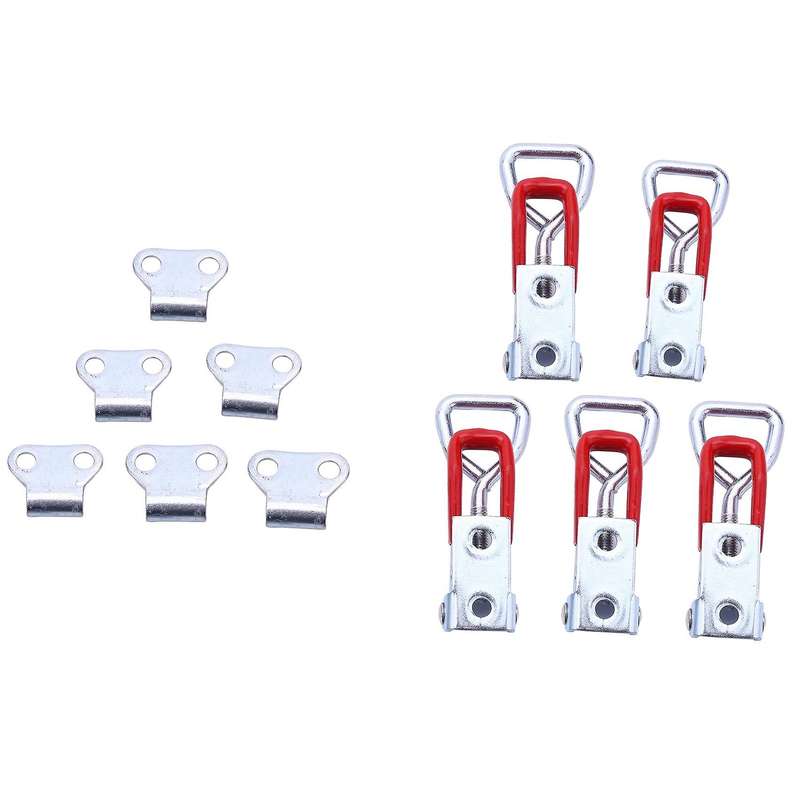 5pc Adjustable Toggle Clamp Pull Action 100kg Holding Capacity