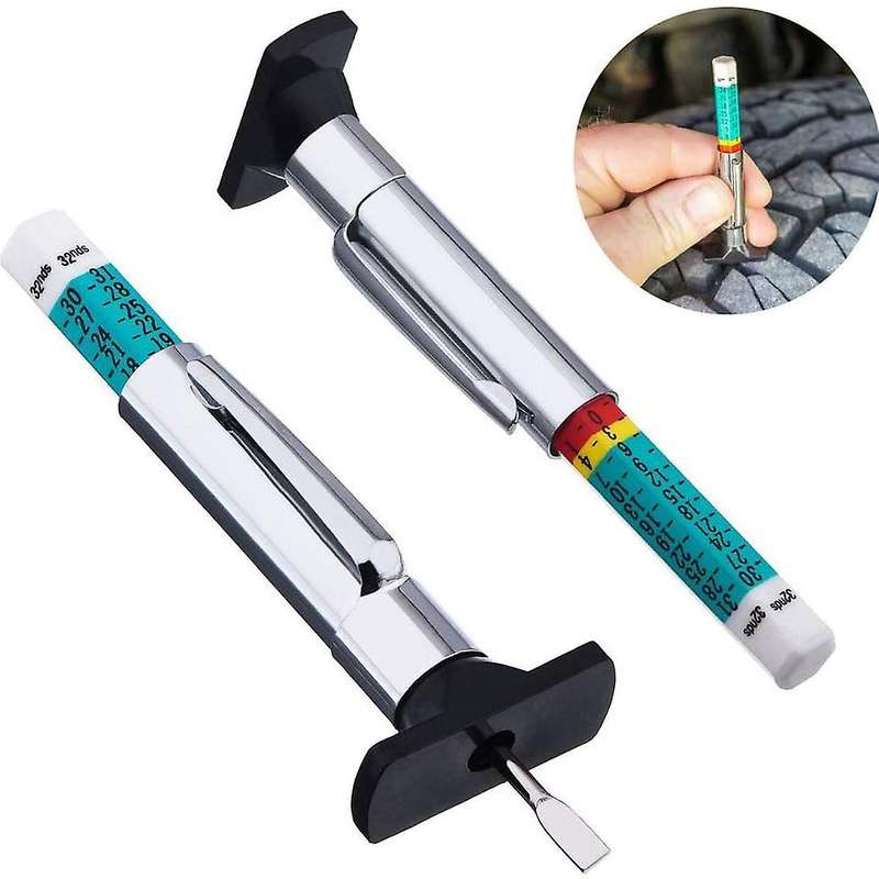 10pcs Tyre Depth Measurement Tools Coded for Car Trucks Motorcycles