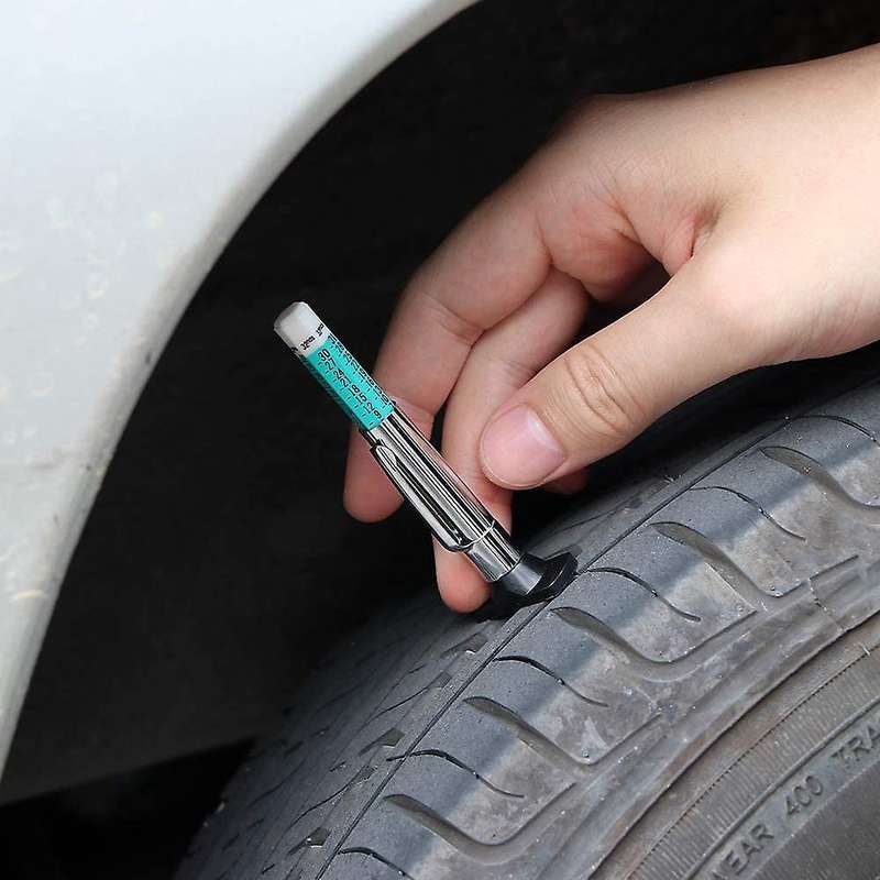 10pcs Tyre Depth Measurement Tools Coded for Car Trucks Motorcycles