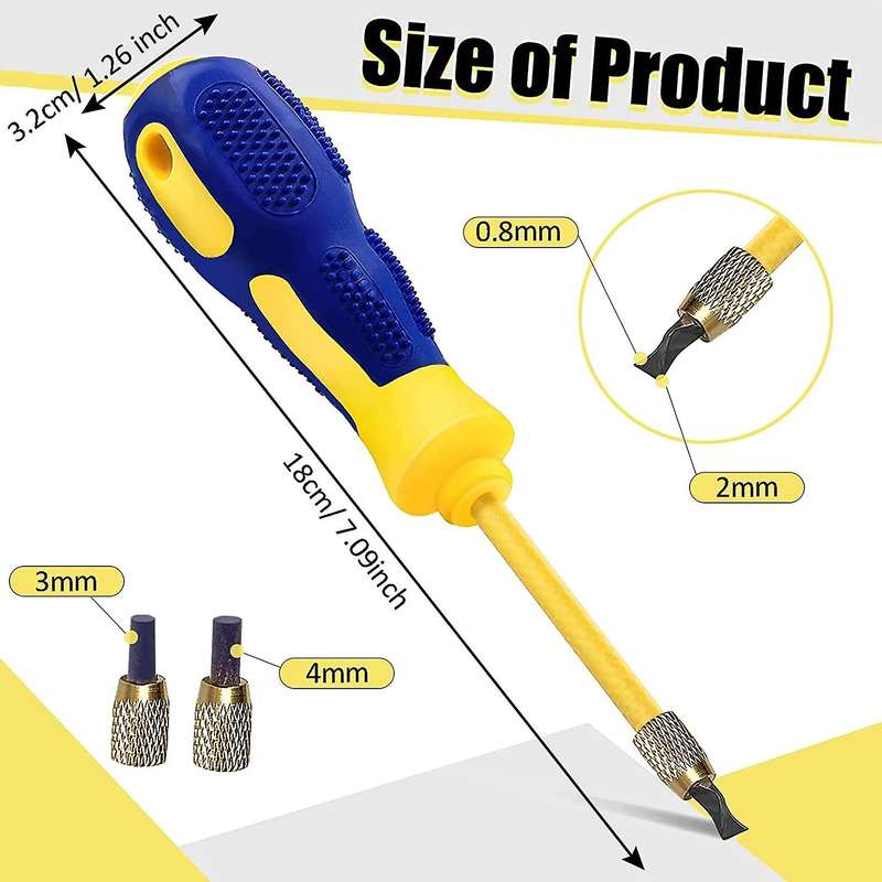 4 In 1 Tile Grout Remover Grout Scraping Rake Tool
