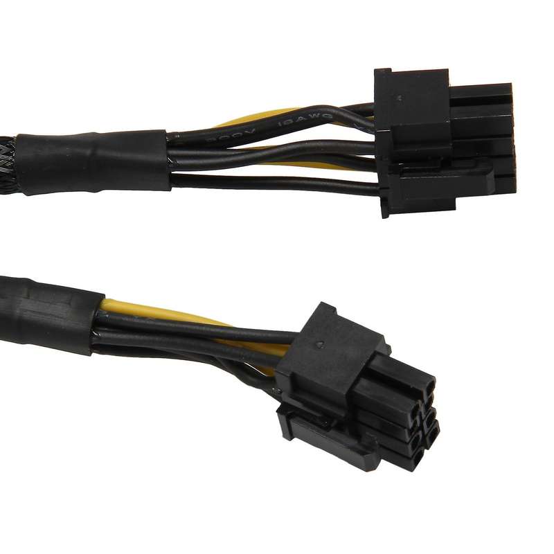 3pack Gpu Vga Pci-e 8 Pin Female to Dual 8(6+2) Pin Male Pci Express