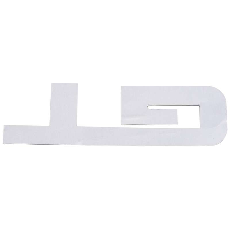 2x 3d Car Sticker for Ford Mustang Focus Mk 1 2 3 7 Mondeo Car Silver