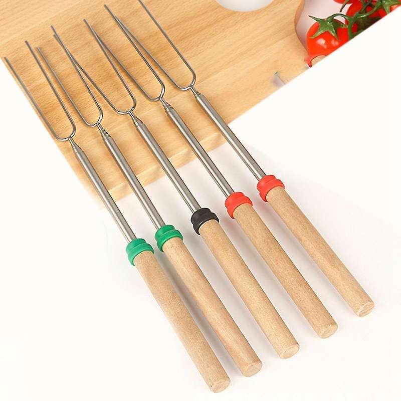 8 Marshmallow Baking Sticks Can Extend 32.4 Inches (about 82.5 Cm)