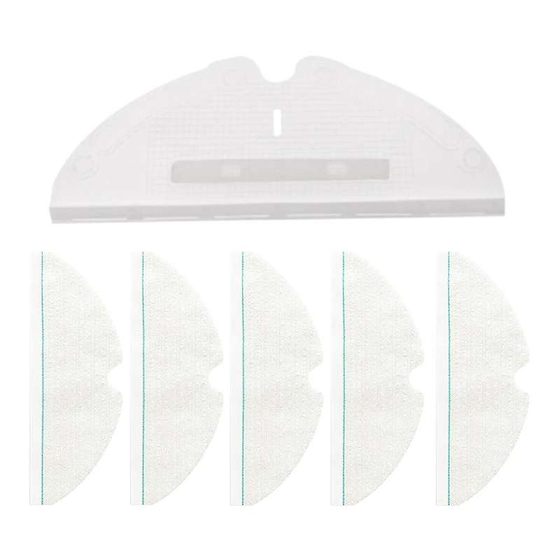6pcs for Roborock T8 / Q7 Max / Max+ Robot Mop Cloth Mop Card Board