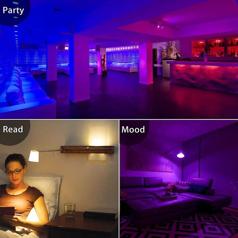 E14 Led Lamp Smart Light Bulb Color Spotlight Neon Sign Rgb D