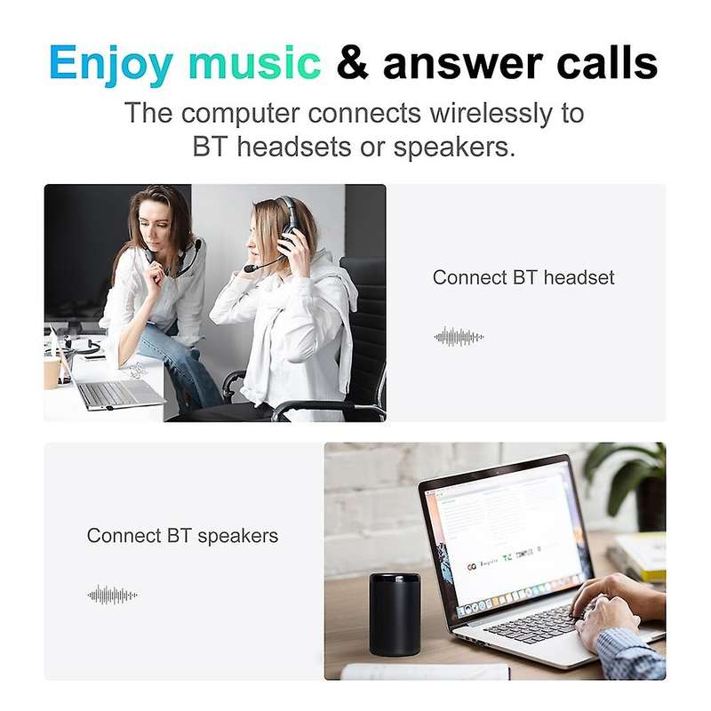 Usb Bluetooth Adapter Dongle Bluetooth 5.0 Audio Transmitter