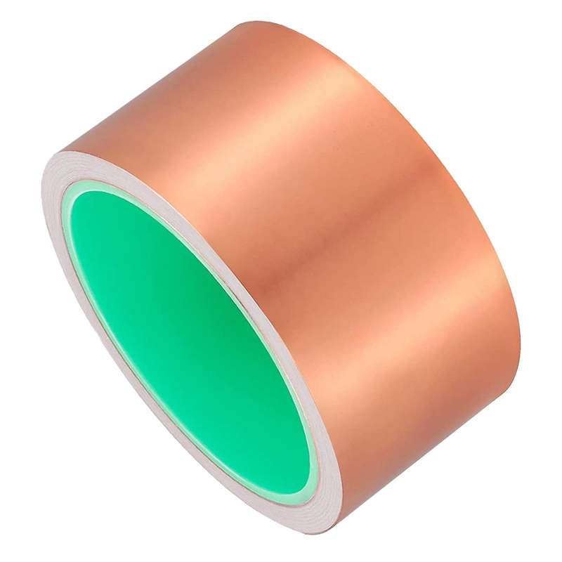 Copper Foil Tape 10mx50mm Wide Adhesive Copper Foil Tape Barrier Tape