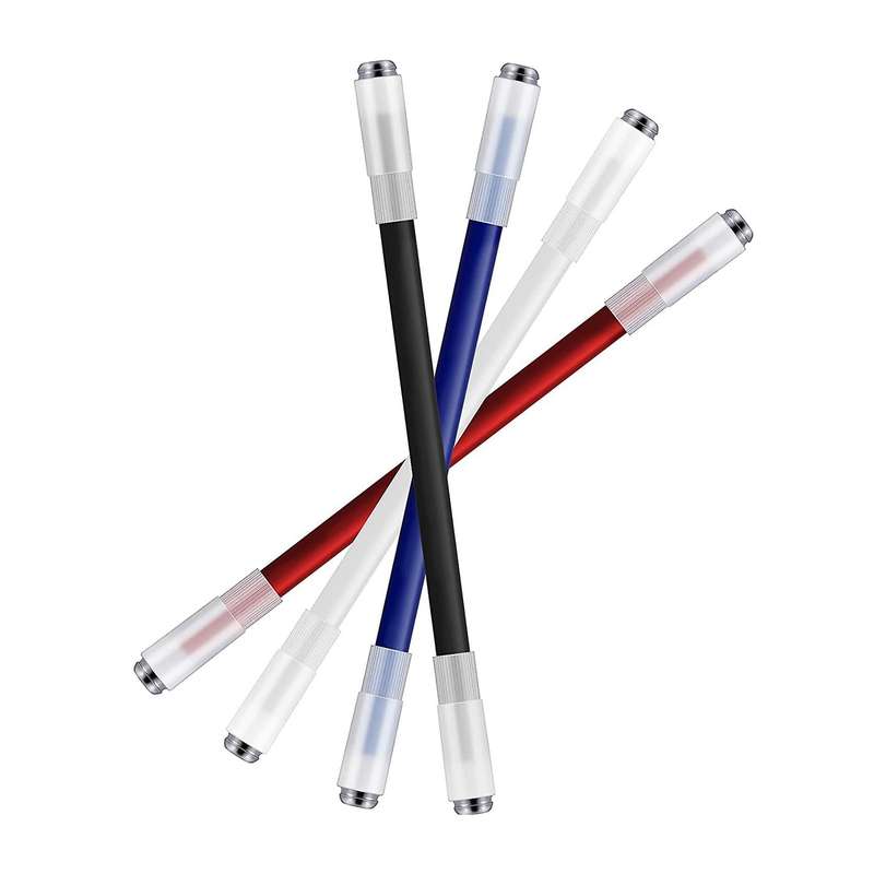 4 Pcs Spinning Pen (without Pen Refill) for Reduced Pressure