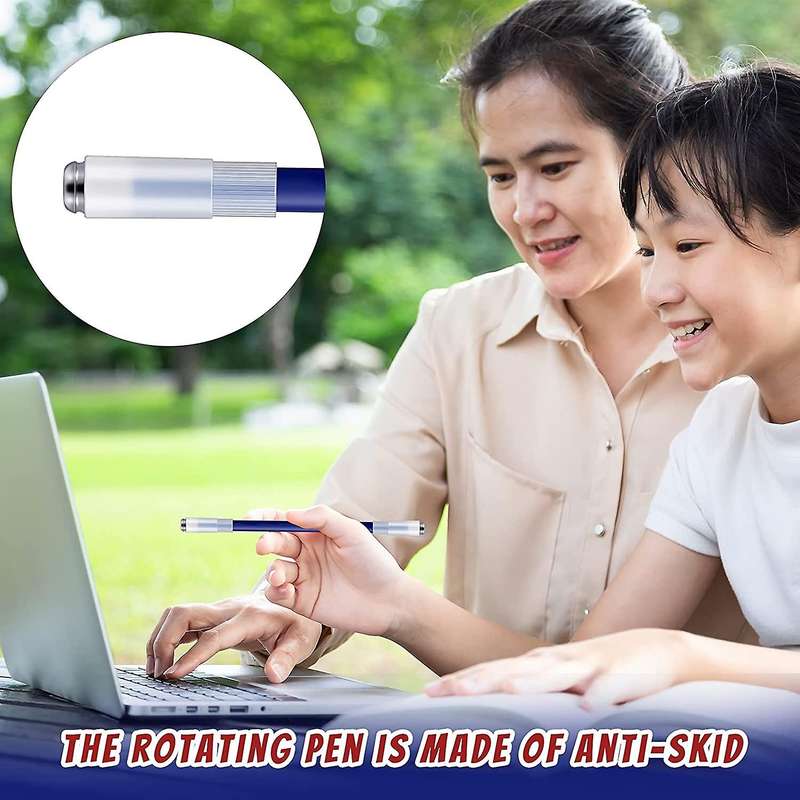 4 Pcs Spinning Pen (without Pen Refill) for Reduced Pressure