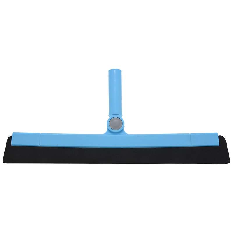 Rotating Cleaning Glass Wiper Floor Scraping Floor Cleaning Blue