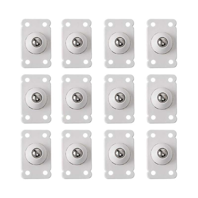 12pcs Hot Wheels for Furniture Stainless Steel Roller