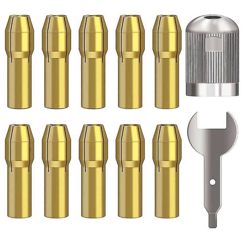 Quick Change Collets 4485 Brass Rotary Tool for Dremel Collets