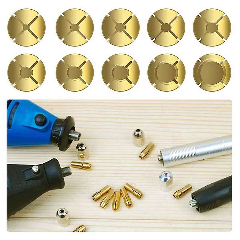 Quick Change Collets 4485 Brass Rotary Tool for Dremel Collets