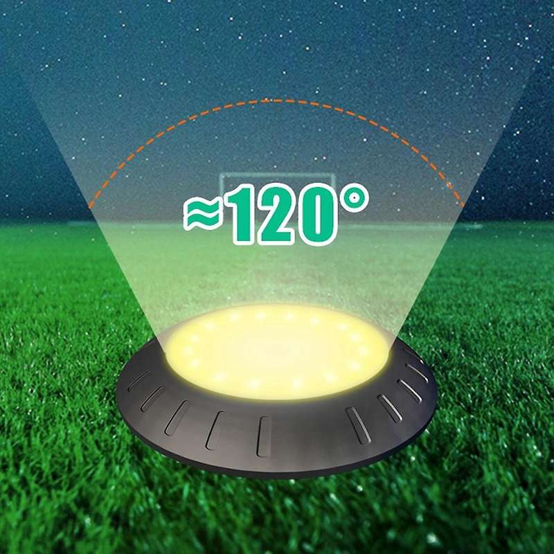 Rgb Solar Lawn Yard Led Solar Lights Waterproof Spot Lamp Warm White