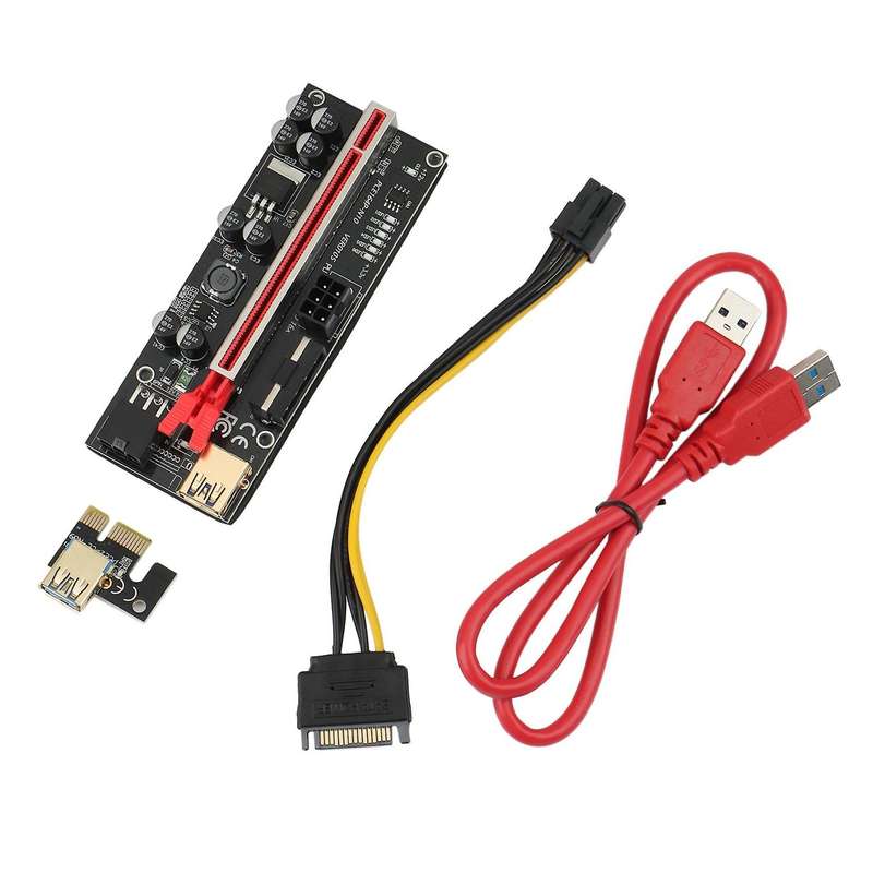 Ver010s Usb3.0 Pci-e Riser Ver010 Plus Express 1x 4x 8x 16x(1set)