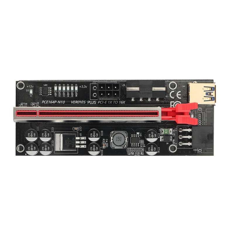 Ver010s Usb3.0 Pci-e Riser Ver010 Plus Express 1x 4x 8x 16x(1set)