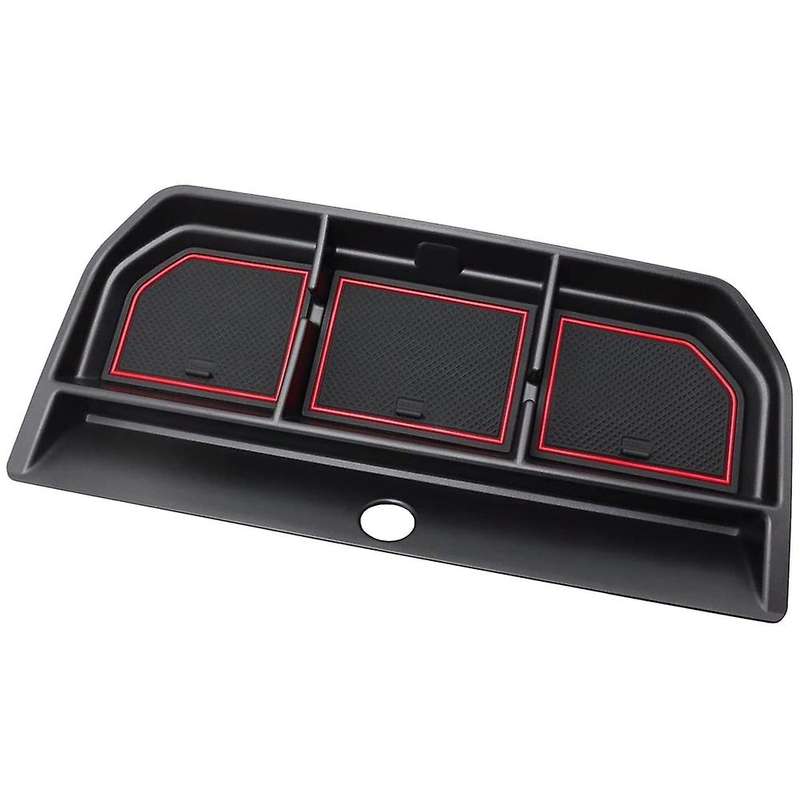 Dashboard Storage Box for Ford F150 2021 Accessories, Red
