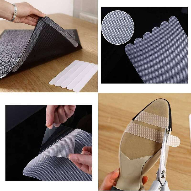 40pcs Anti-slip Strips Safety Shower Treads Bathtub Non Slip Stickers