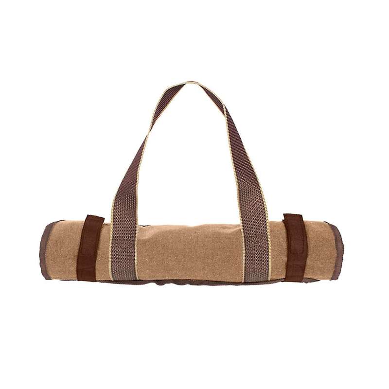 Supersized Canvas Firewood Carrier Bag Log Camping Storage Bag(brown)