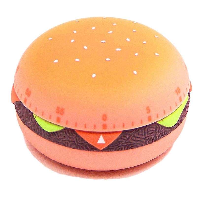 Cartoon Burger Shape Digital Timer Kitchen Cooking Countdown,b