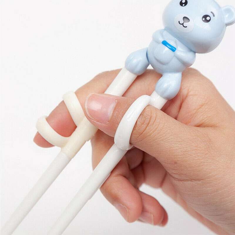 3 Pcs Children Learning Training Chopsticks Kids Practice Tableware