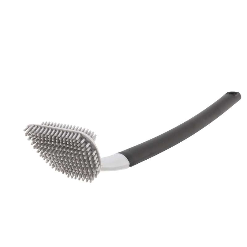 Long-handled Toilet Brush, Golf Brush Head Toilet Brush Black