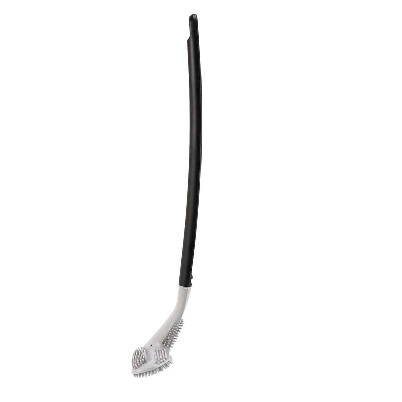 Long-handled Toilet Brush, Golf Brush Head Toilet Brush Black