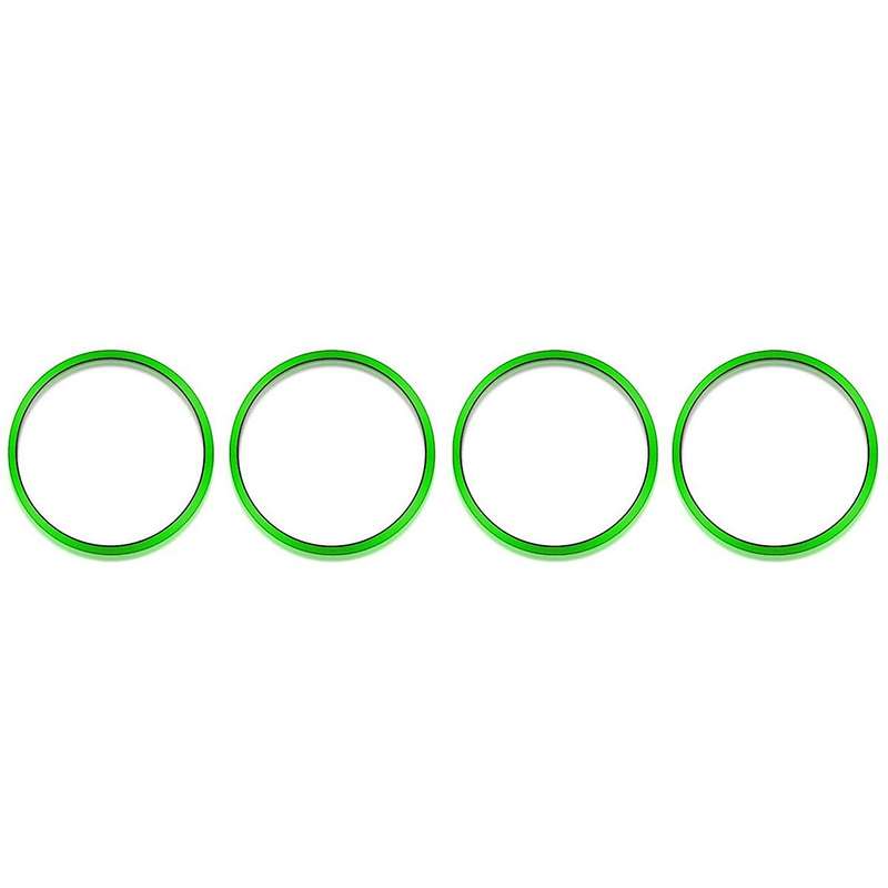 Air Conditioning A/c Outer Vent Rings Trim Decoration Cover(green)