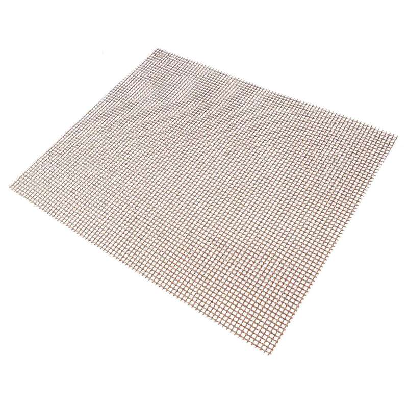 Bbq Grill Mesh Mat-set Of 5 Non-stick Reusable Heavy 13x15.75 Inch