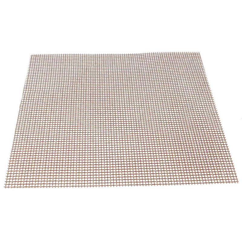 Bbq Grill Mesh Mat-set Of 5 Non-stick Reusable Heavy 13x15.75 Inch