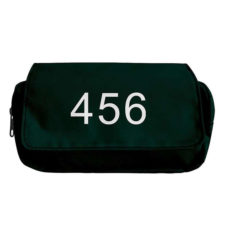 Squid Game Peripheral Pencil Case File Storage Stationery Bag 5