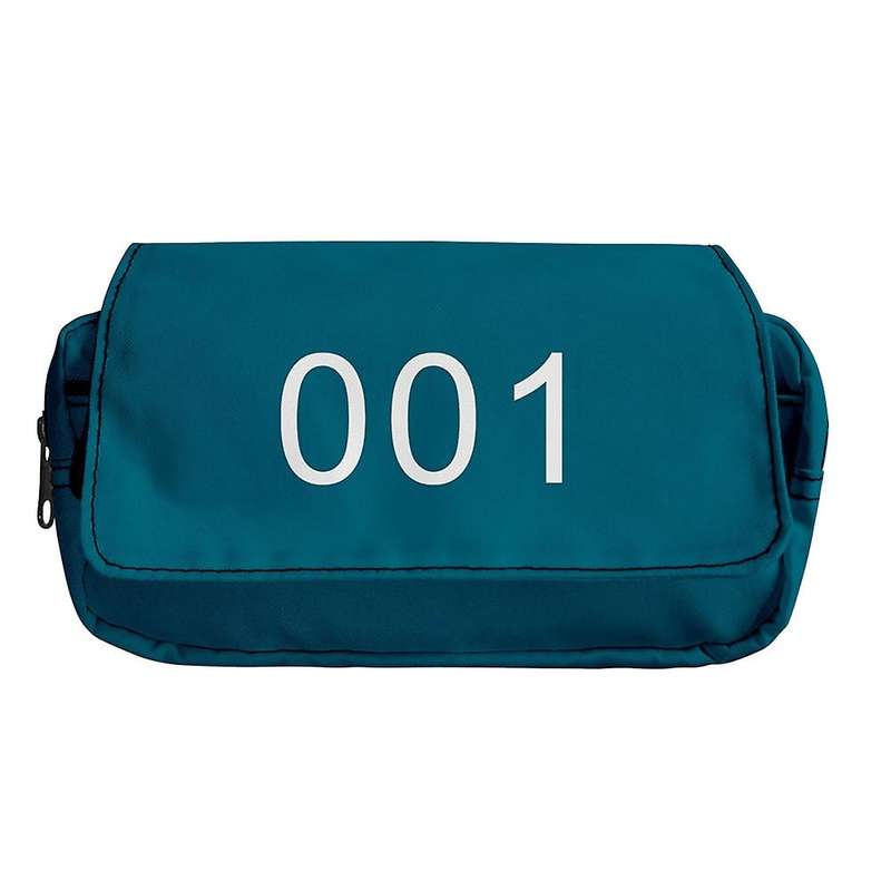 Squid Game Peripheral Pencil Case File Storage Stationery Bag 3