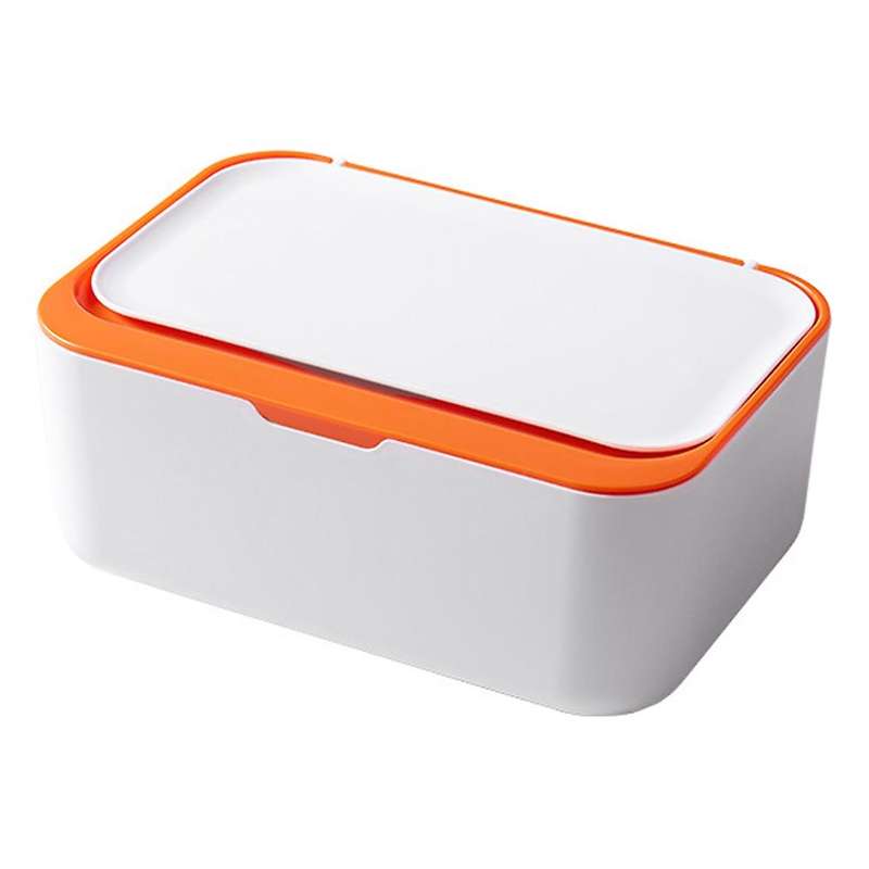Dust-proof Tissue Box / Storage Box Orange